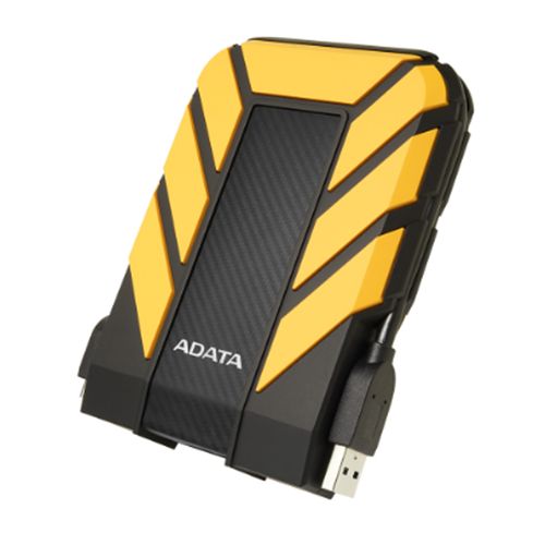 ADATA 2TB HD710 Pro Rugged External Hard Drive, 2.5", USB 3.1, IP68 Water/Dust Proof, Shock Proof, Yellow