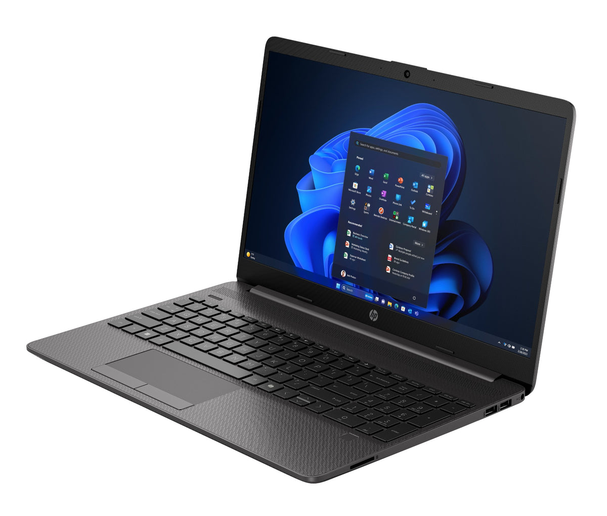 HP 250R G9 Intel Core 5 120U Laptop 39.6 cm (15.6") Full HD 16 GB DDR4-SDRAM 256 GB SSD Wi-Fi 6 (802.11ax) Windows 11 Home Black