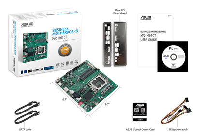 ASUS PRO H610T-CSM Intel H610 LGA 1700 Thin Mini ITX