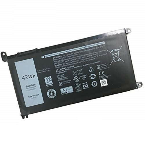 Dell Battery, 42WHR, 3 Cell, Lithium Ion FC92N, Battery, DELL, Inspiron 7779/7778 Latitude 3379 Vostro 5568