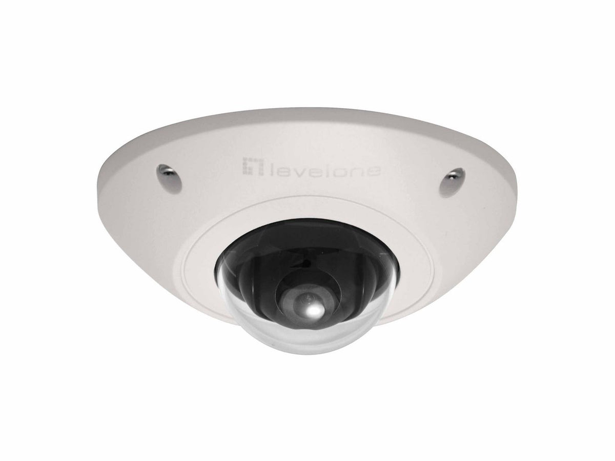 LevelOne FIXED DOME NETWORK CAMERA 2MP GEMINI Fixed Dome IP Network Camera, 2-Megapixel, 802.3af PoE, Vandalproof, Indoor/Outdoor, IP security