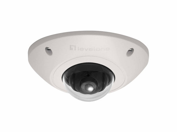 LevelOne FIXED DOME NETWORK CAMERA 2MP GEMINI Fixed Dome IP Network Camera, 2-Megapixel, 802.3af PoE, Vandalproof, Indoor/Outdoor, IP security
