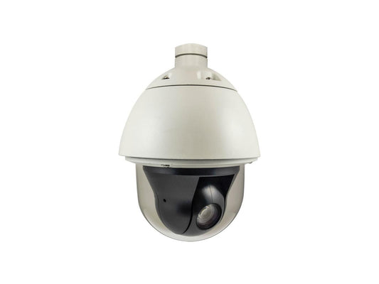 LevelOne FCS-4042 NTW CAMERA HUBBLE PTZ Dome IP Network Camera, 2-Megapixel, 30X Optical Zoom, Indoor/Outdoor, two-way audio, 802.3at