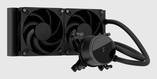 Fractal Design Radius 240 Black Processor All-in-one liquid cooler 12 cm 1 pc(s)