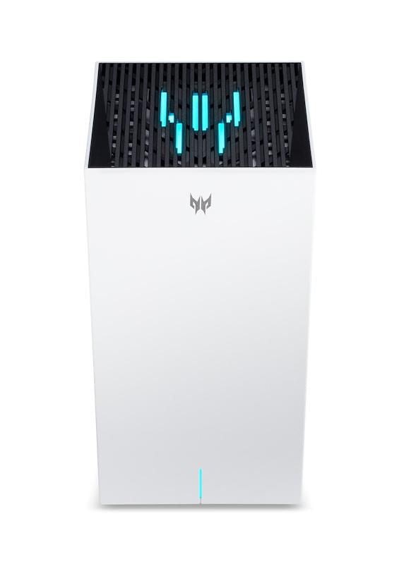 Acer Predator Connect T7 Wi-Fi 7 Wireless Router Gigabit Ethernet Tri-Band (2.4 Ghz / 5 Ghz / 6 Ghz) White