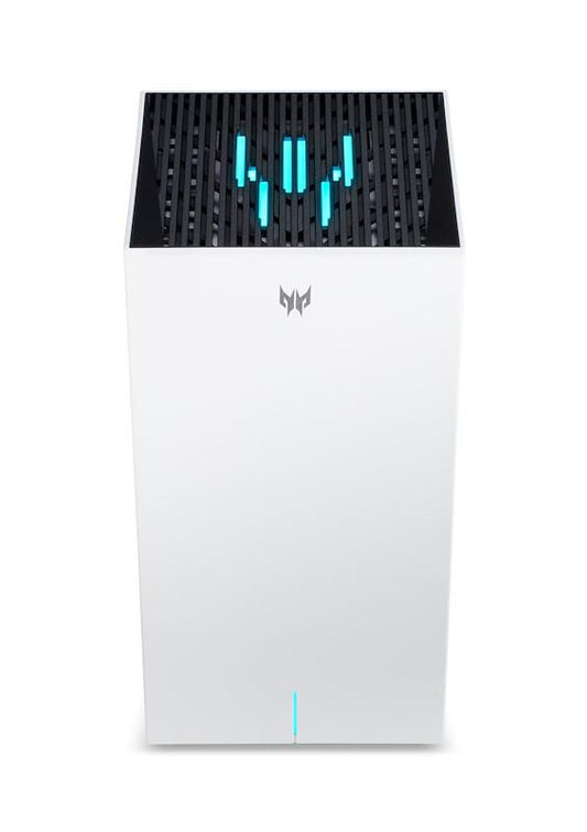 Acer Predator Connect T7 Wi-Fi 7 Wireless Router Gigabit Ethernet Tri-Band (2.4 Ghz / 5 Ghz / 6 Ghz) White