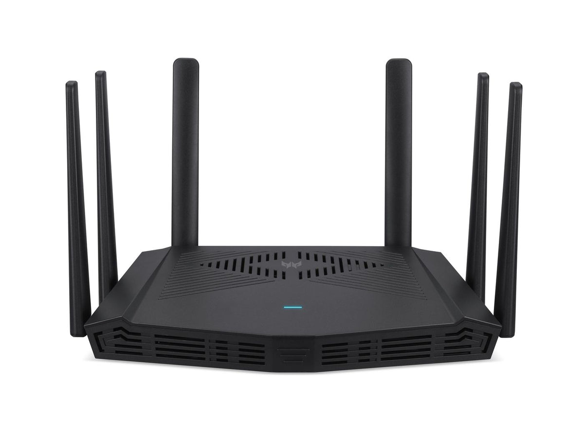 Acer Predator Connect W6X W-Fi 6 Gaming Wireless Router Gigabit Ethernet Dual-Band (2.4 Ghz / 5 Ghz)