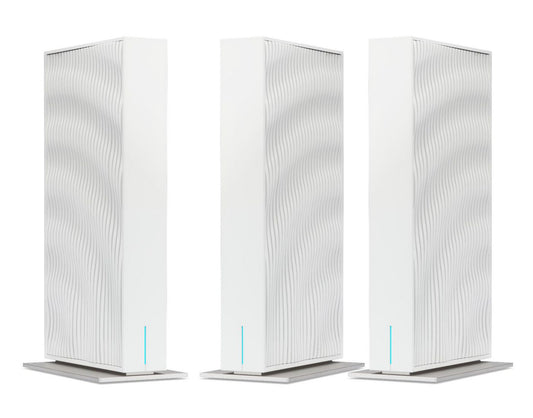 Acer Wave 7, Wifi 7 Mesh Router, Eu Plug, Triple Pack Wireless Router Gigabit Ethernet Dual-Band (2.4Ghz + 5Ghz Or 2.4Ghz + 6Ghz)