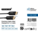 Microconnect DP-MMG-1500V1.4OP DisplayPort cable 15 m Black