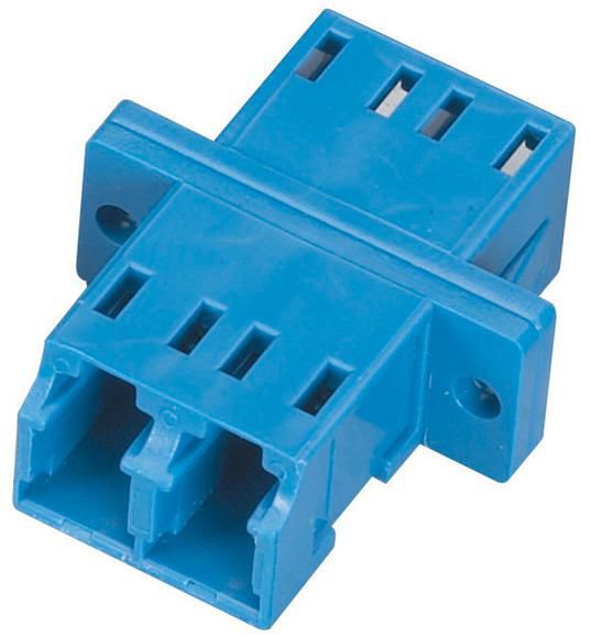 Black Box FO ADAP LC-LC PHBR SLEEVE MM DUPLEX PLASTIC FOT123, LC, Blue, Multi-mode, 1 pc(s)
