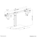 Neomounts FPMA-D865DBLACK Monitor stand 10-27" - gas spring