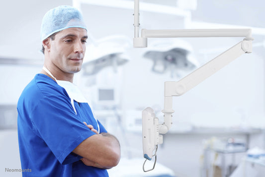 Neomounts FPMA-HAC100 Medical monitor arm ceiling 10-24" - h 0-170 cm - gas spring
