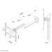 Neomounts FPMA-HAW050 Medical TV mount wall 10-40" - full motion