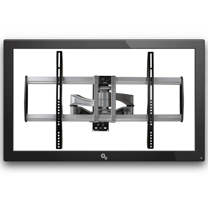 StarTech.com Full Motion TV Wall Mount - Heavy Duty Articulating TV Wall Mount Bracket for 32" to 75" (165lb/75kg) VESA Display - Universal Adjustable Tilt/Swivel Flat Screen Arm - Silver - TAA