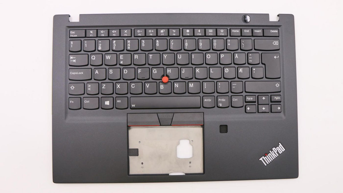 Lenovo C Cover W/Keyboard BL Norway FRU02HM295, Keyboard cover, Norwegian, Keyboard backlit, Lenovo, ThinkPad T490s (20NX, 20NY)