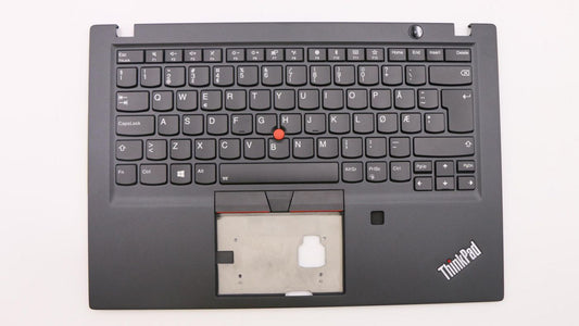Lenovo C Cover W/Keyboard BL Norway FRU02HM295, Keyboard cover, Norwegian, Keyboard backlit, Lenovo, ThinkPad T490s (20NX, 20NY)