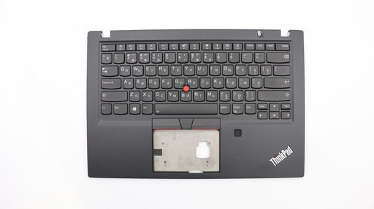 Lenovo C Cover W/Keyboard BL Russian FRU02HM298, Keyboard cover, Russian, Keyboard backlit, Lenovo, ThinkPad T490s (20NX, 20NY)