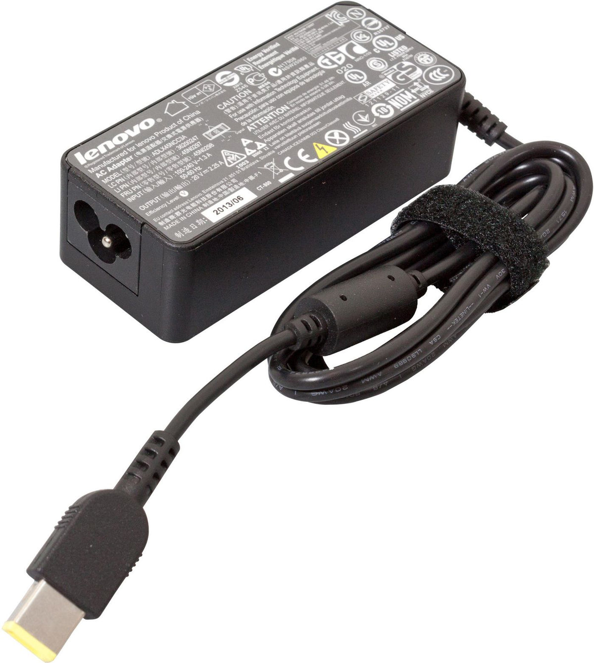Lenovo FRU00HM615 power adapter/inverter Indoor 45 W Black FRU00HM615, Notebook, Indoor, 100-240 V, 50/60 Hz, 45 W, AC-to-DC