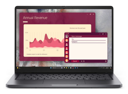 DELL Pro 14 PC14250 Intel Core 5 120U Laptop 35.6 cm (14") Full HD+ 16 GB DDR5-SDRAM 512 GB SSD Wi-Fi 6E (802.11ax) Windows 11 Pro Black QWERTY UK English
