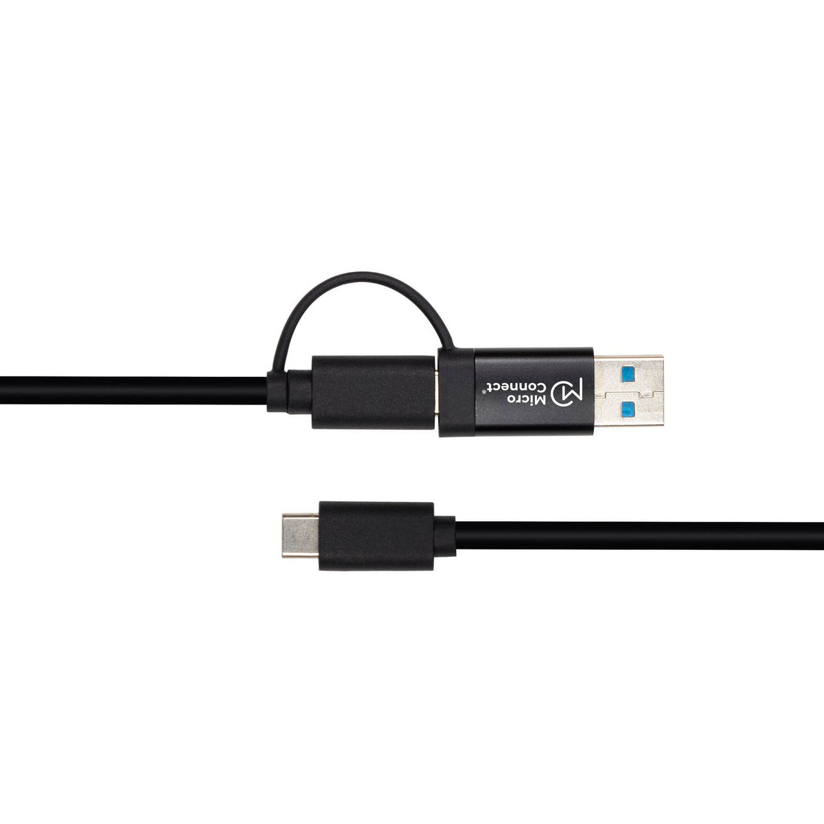 Microconnect USB3.1CCA1 USB cable USB 3.2 Gen 1 (3.1 Gen 1) 1 m USB C Black