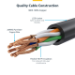 StarTech.com 3m Purple Slim CAT6 Ethernet Cable, Snagless, 100W PoE, UTP, LSZH, 28AWG Pure Bare Copper Wire, Slim RJ45 Network Patch Cord w/Strain Reliefs, Individually Tested