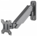 Manhattan Wall Mount for TV & Monitors (Spring Arm 2 pivots), For screens 17" to 32", VESA compatibility: 75x75mm and 100x100mm - check the dimensions of the four mounting holes on back of screen to ensure it fits, Max 8kg, Black, Bracket, Lifetime Warran