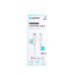eSTUFF ES602270 lightning cable 2 m White