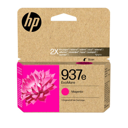 HP 4S6W7NE/937E Printhead cartridge magenta Evomore, 1.65K pages ISO/IEC 19752 for HP OJ Pro 9100/e