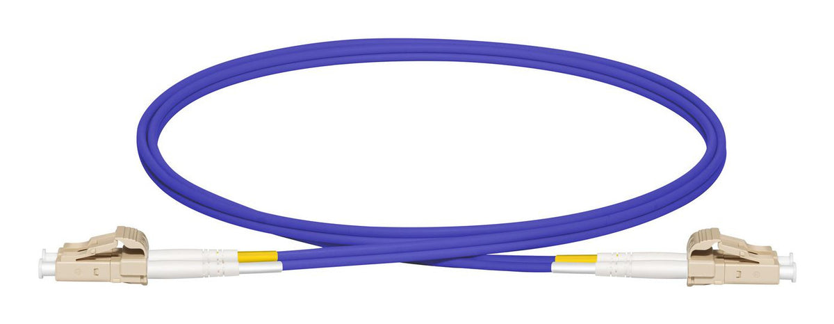 Lanview LVO231810 InfiniBand/fibre optic cable 1 m LC Purple