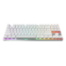 CHERRY MX 8.2 Pro TMR Wireless keyboard Gaming USB + RF Wireless + Bluetooth QWERTY US International Silver, White