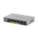 NETGEAR GS105PP Unmanaged Gigabit Ethernet (10/100/1000) Power over Ethernet (PoE) Desktop/Wall-Mounting Grey