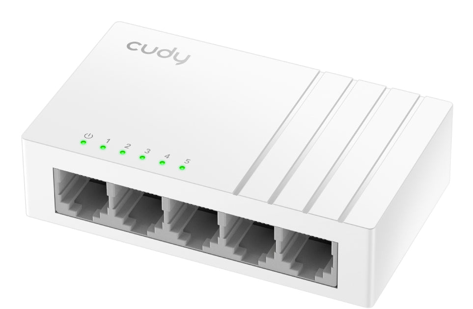 Cudy GS105U network switch Unmanaged Gigabit Ethernet (10/100/1000) White