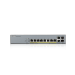 Zyxel GS1350-12HP Managed L2 Gigabit Ethernet (10/100/1000) Power over Ethernet (PoE) Grey