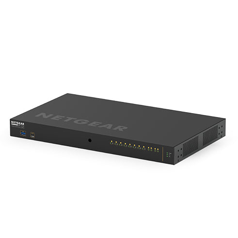 NETGEAR GSM4212UX Managed L2/L3 Gigabit Ethernet (10/100/1000) Power over Ethernet (PoE) 1U Black