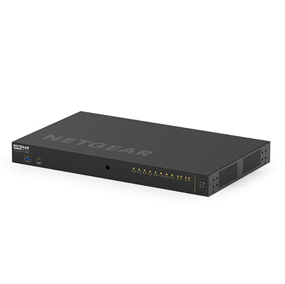 NETGEAR GSM4212UX Managed L2/L3 Gigabit Ethernet (10/100/1000) Power over Ethernet (PoE) 1U Black