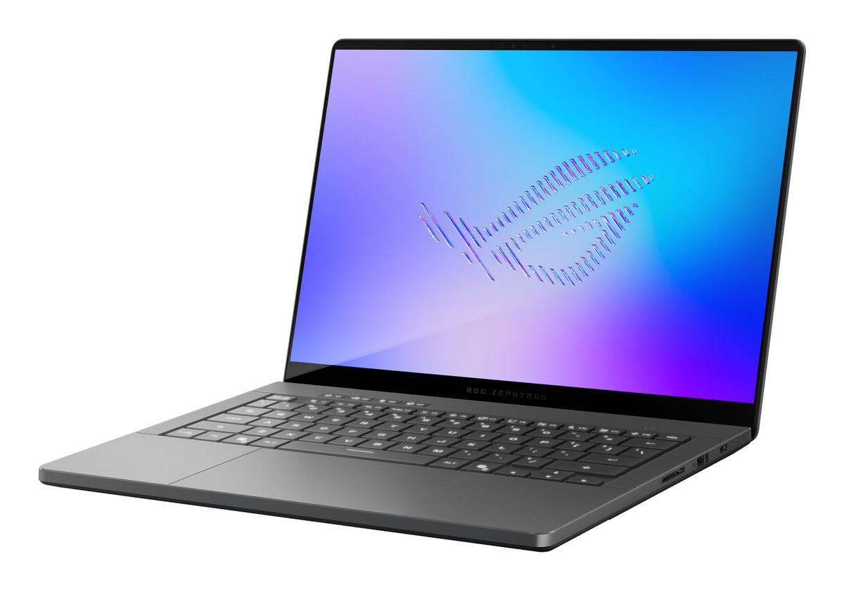 ASUS ROG Zephyrus G14 GU405AR-SY098W Intel Core Ultra 9 386H Laptop 35.6 cm (14") 3K 32 GB LPDDR5x-SDRAM 1 TB SSD NVIDIA® GeForce RTX™ 5070 Ti Laptop GPU Wi-Fi 7 (802.11be) Windows 11 Home Grey QWERTY UK English