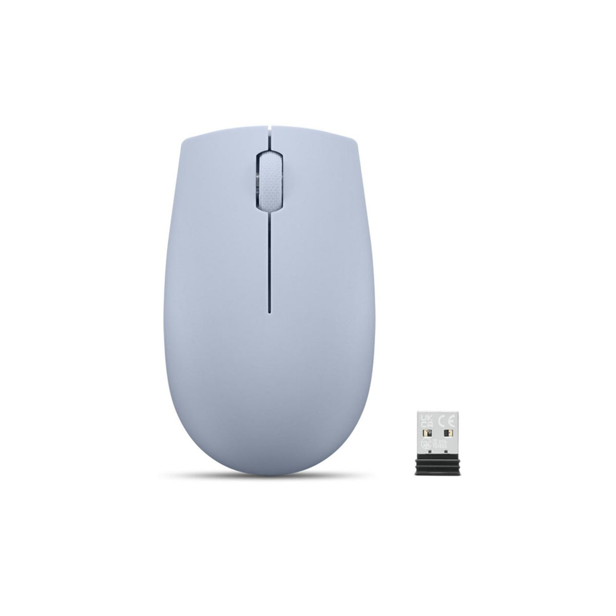 Lenovo 300 Wireless Compact Maus Kabellos Optisch Blau 3 Tasten 1000 Dpi Mouse Ambidextrous Rf Wireless Optical