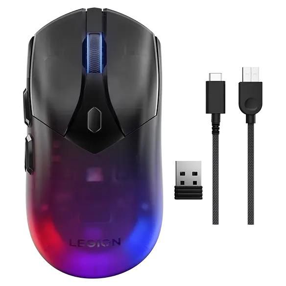 Lenovo Legion M410 Mouse Gaming Ambidextrous Rf Wireless + Usb Type-C Optical 16000 Dpi