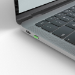 Lindy USB Type C Port Blockers (Without Key) - Pack of 10, Green