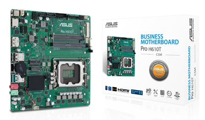 ASUS PRO H610T-CSM Intel H610 LGA 1700 Thin Mini ITX