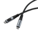 Verbatim Sync & Charge USB C to USB C 240W 40 Gbps Display 120 cm