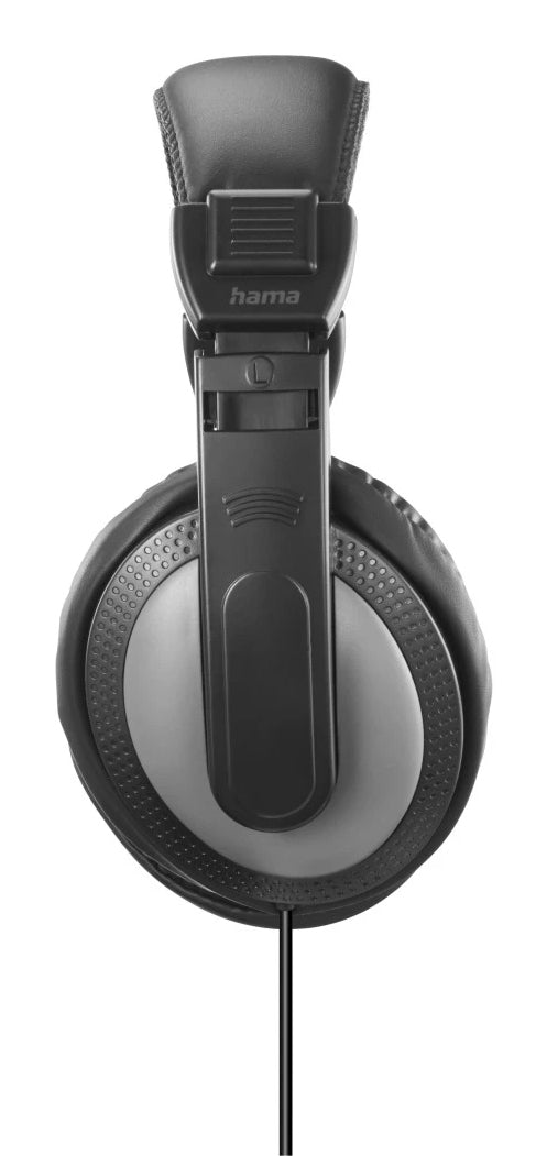 Hama Shell II Headphones Wired Head-band Music Black, Dark Grey