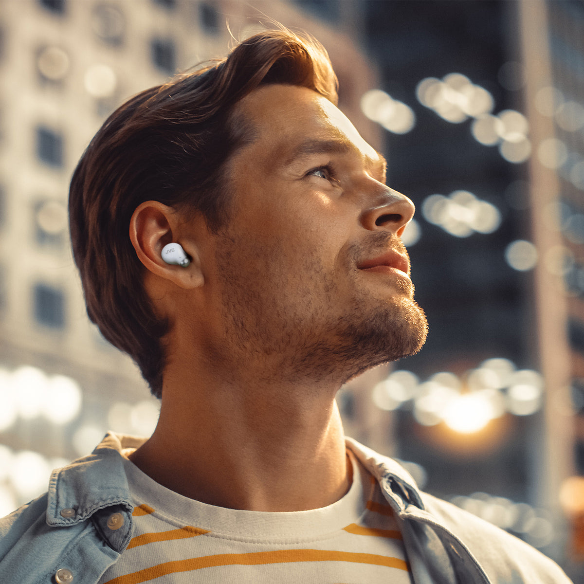 JVC Active Noise Cancelling TWS White