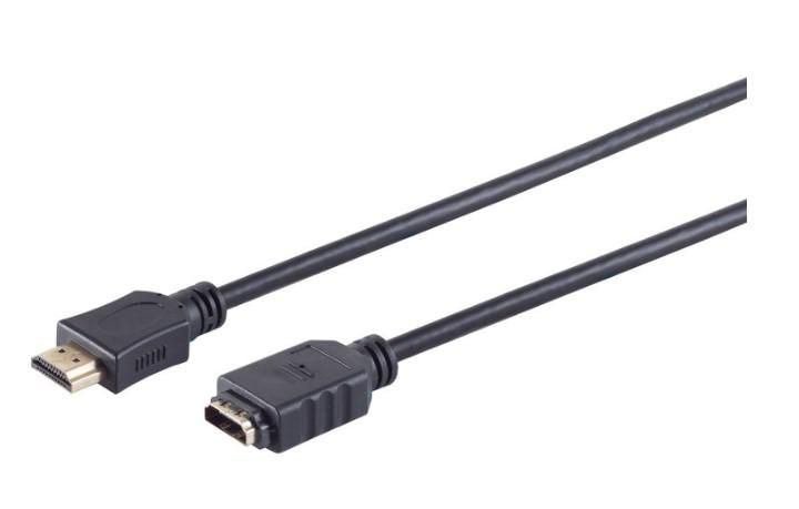 MicroConnect HDMI High Speed extension cable, 2m High Speed HDMI with Ethernet Max. Resolution : 4K Ultra HD 2160p (30 Hz)