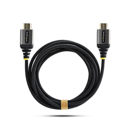 StarTech.com 3m (10ft) Premium Certified High Speed HDMI Cable, Ultra Flexible HDMI Cable, 4K 60Hz/1440p 144Hz w/HDR10/ARC, 18Gbps, High Flex Braided HDMI Cord