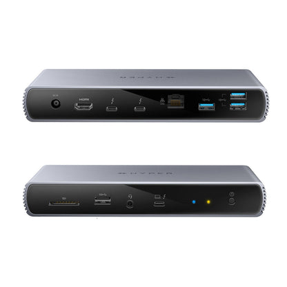 Targus HDTB4D-EU laptop dock/port replicator Docking Thunderbolt 4 Grey