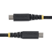StarTech.com 3m (10ft) USB-C Charging Cable, 60W (3A) PD, Dual-Layer Braided Nylon/TPE Jacket, Rugged USB C Charging Cord, USB 2.0 Laptop Charger Cable