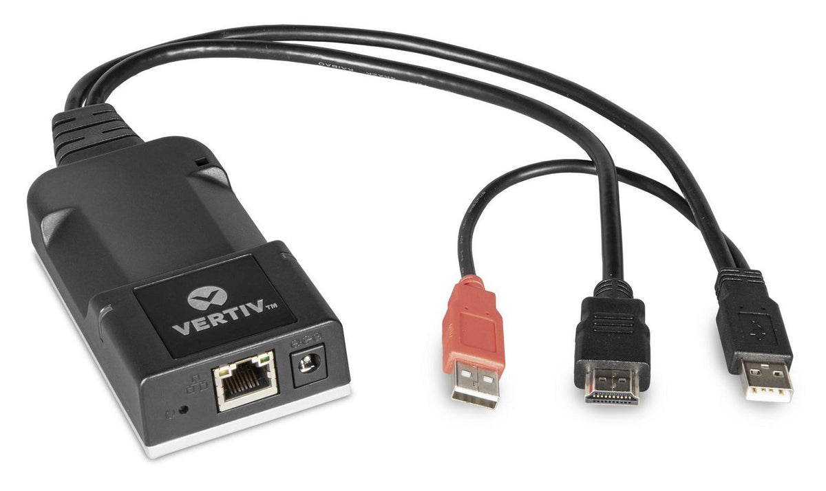 Vertiv Avocent HMX 6150 HDMI (Single Head) Transmitter, Zero U with USB2.0 & Audio Avocent HMXTX HDMI, USB 2.0 , AUDIO, ZERO U, Transmitter,