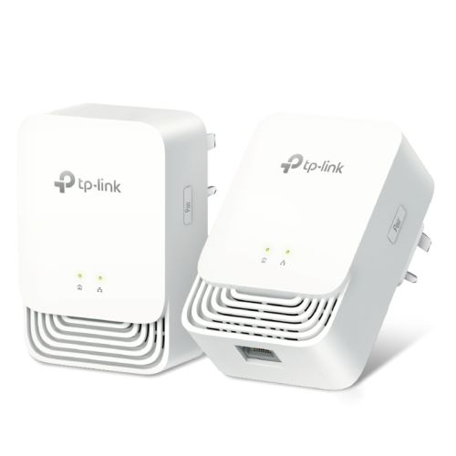 TP-LINK (PG1200 KIT) Wired 607Mbps G.hn1200 Powerline Adapter Kit, 1+1 GB Port, Power Saving Mode