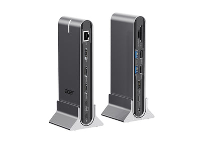 Acer HP.DSCAB.022 laptop dock/port replicator Wired USB 3.2 Gen 1 (3.1 Gen 1) Type-C Silver